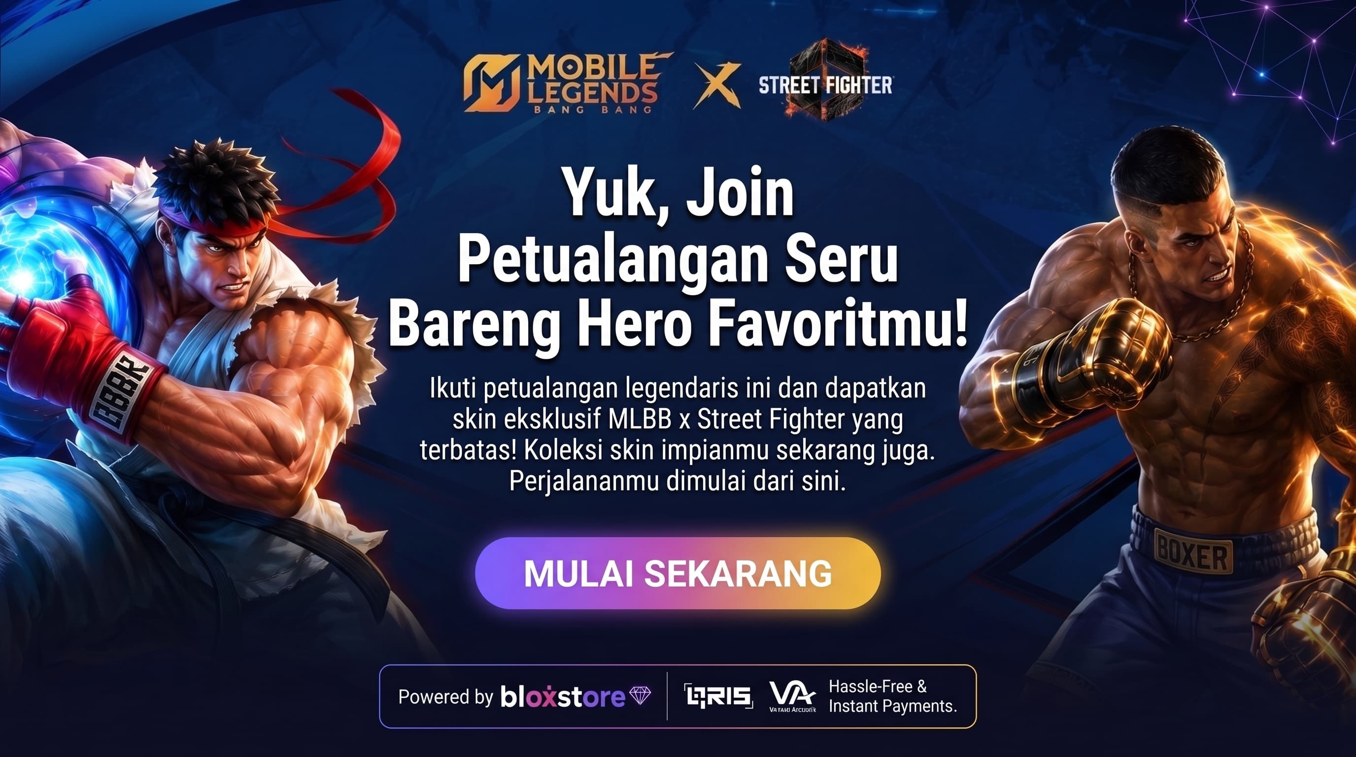 MLBB X Street Fighter Promo